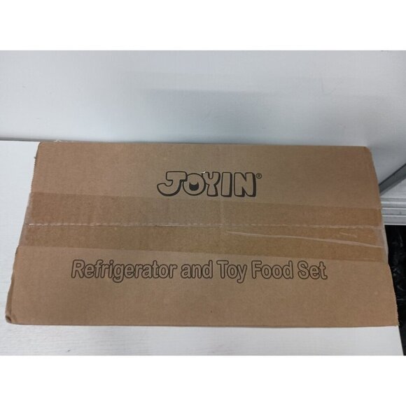 Joyin Refrigerator and Toy Food Set Kids Kitchen Playset Cookware 20pc New - Picture 4 of 8